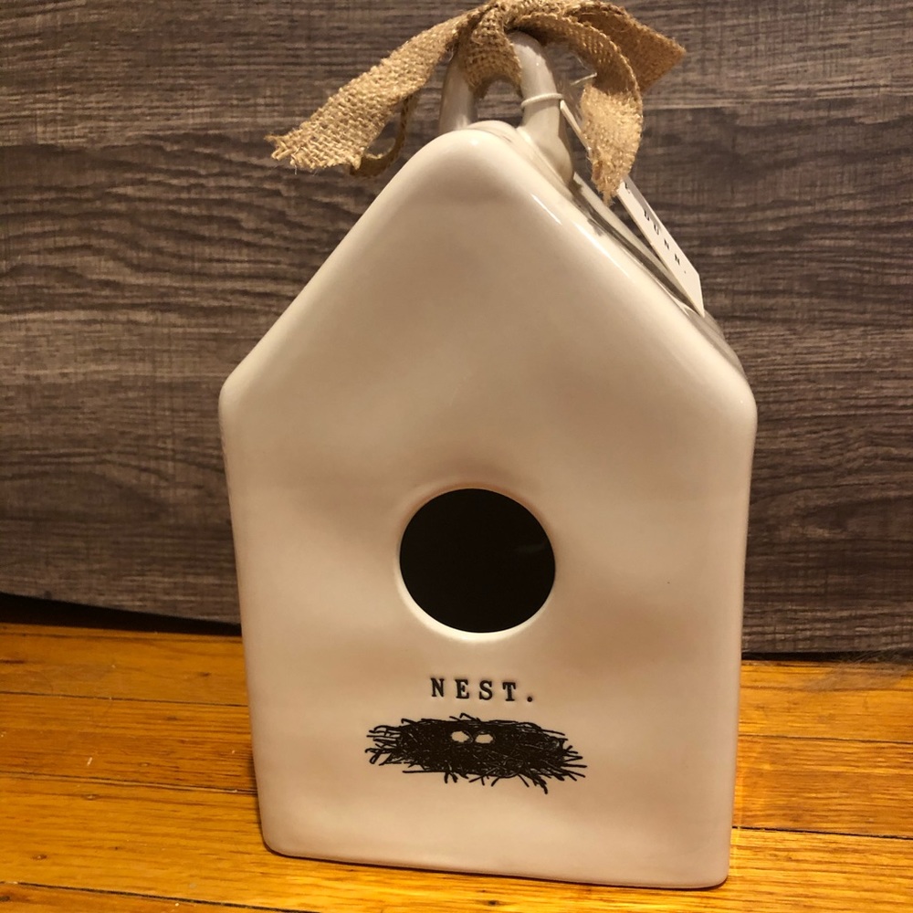 Rae Dunn Rare “Nest Bird House “